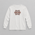RW Cross Long Sleeve White Tee