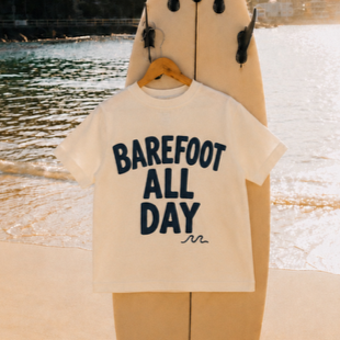 Barefoot All Day Tee Natural