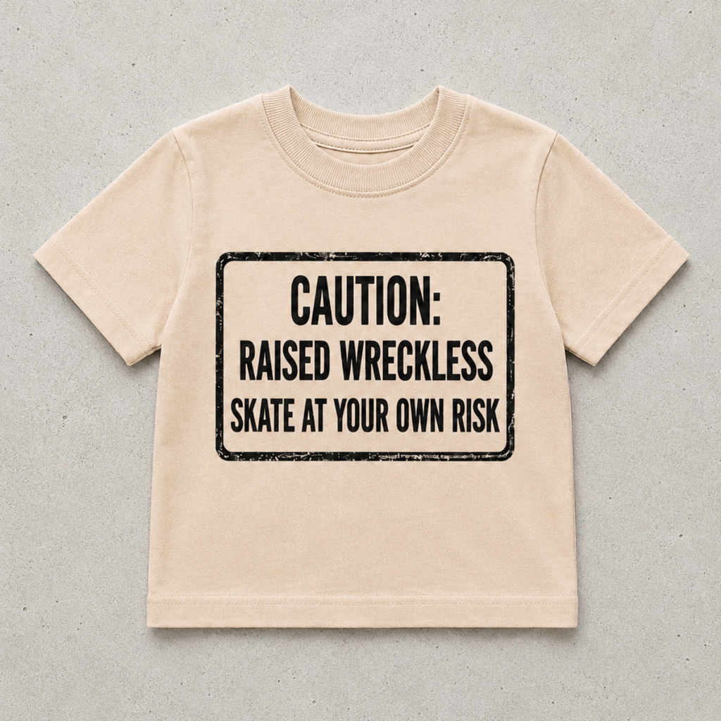 Caution: Skate At Your Own Risk Tee