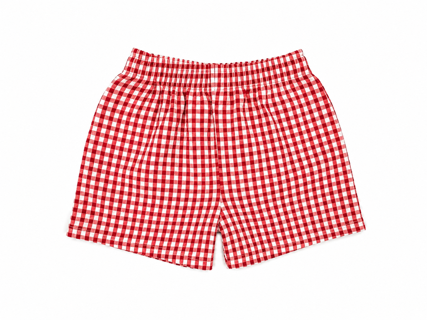 Gingham Surf Shorts