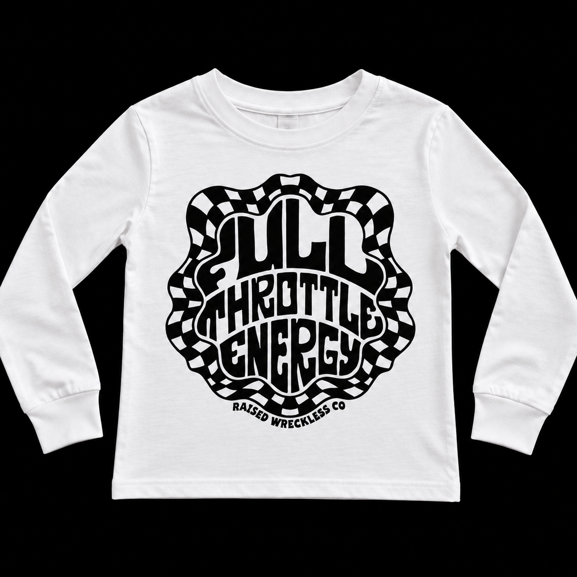 Full Throttle Energy Long Sleeve - White