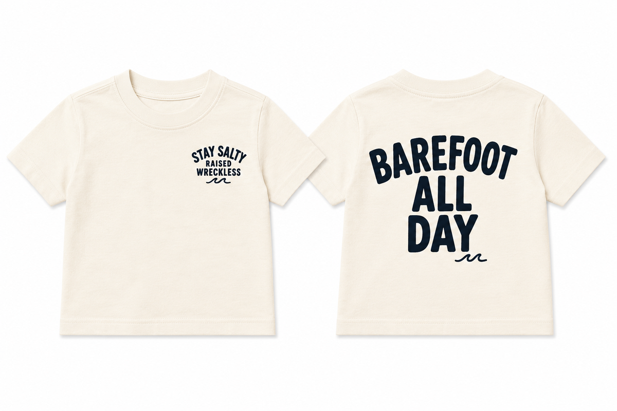 Barefoot All Day Tee Natural