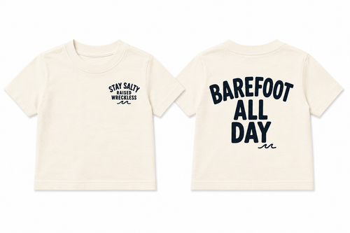 Barefoot All Day Tee Natural