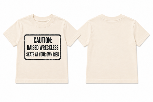 Caution: Skate At Your Own Risk Tee