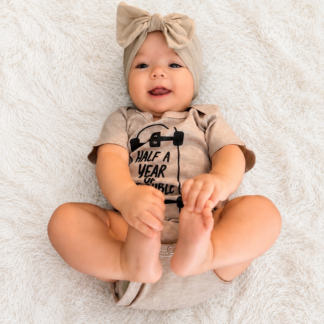 Half a Year of Trouble Onesie