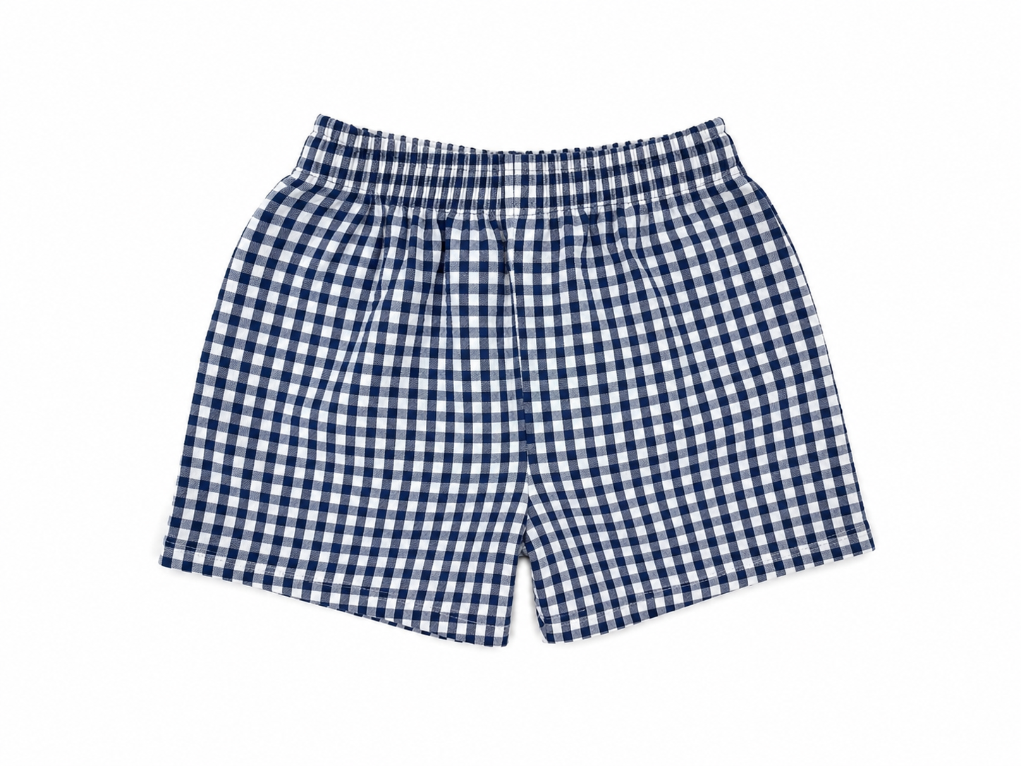 Gingham Surf Shorts