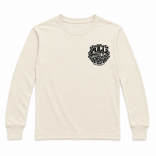 Big Kids Full Throttle Energy Long Sleeve - Vintage White