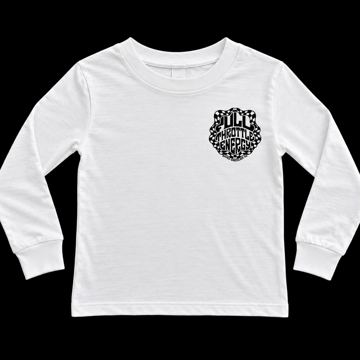Full Throttle Energy Long Sleeve - White