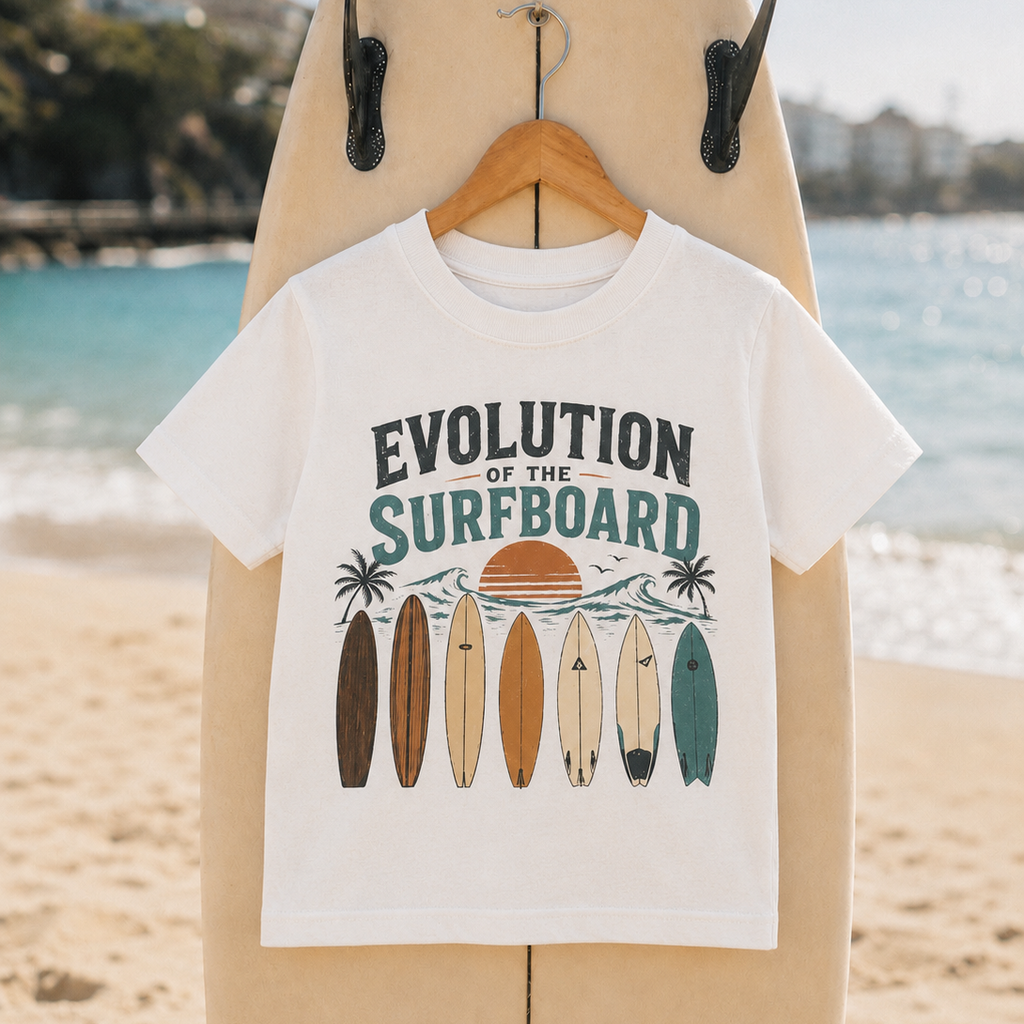Evolution of the Surfboard Tee