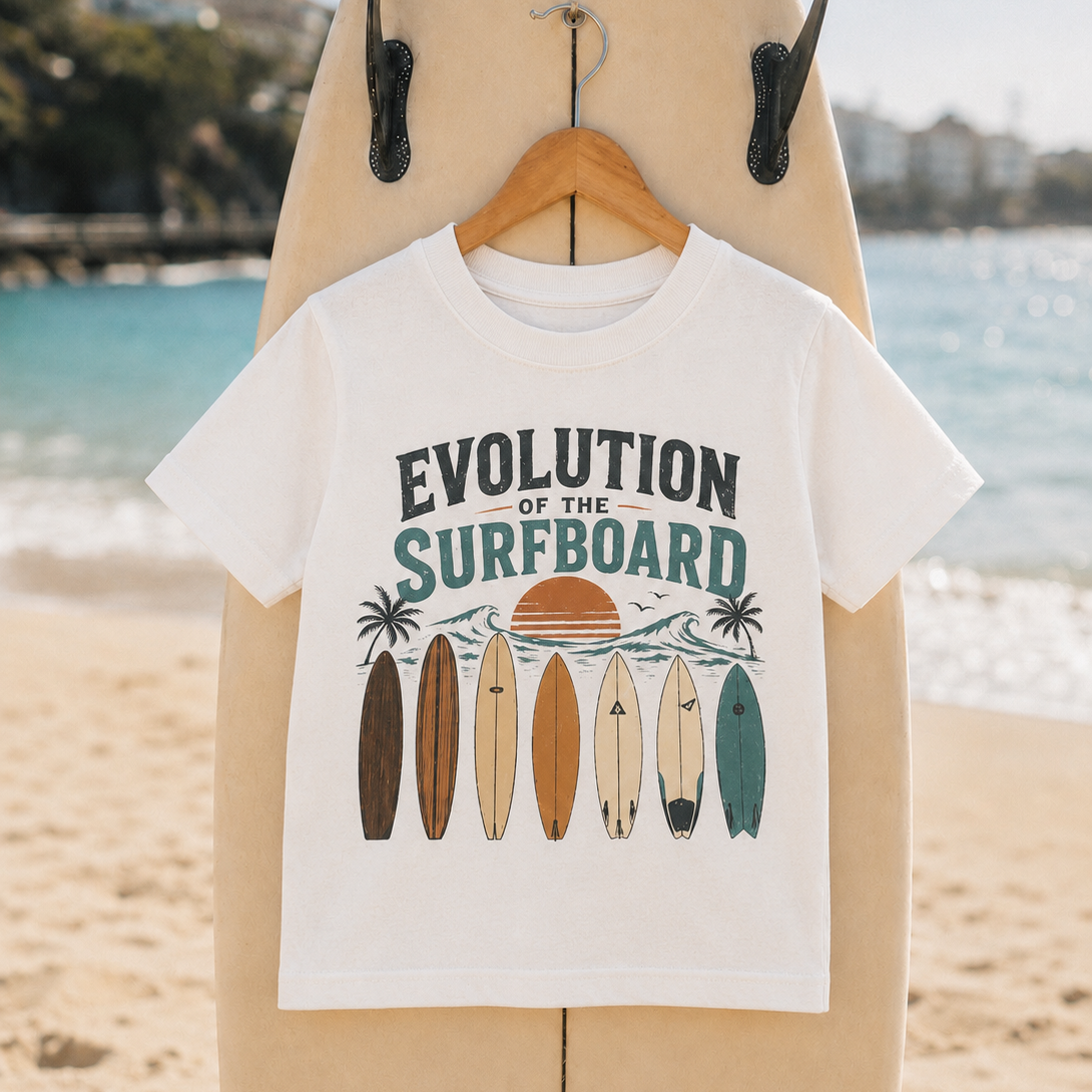 Evolution of the Surfboard Tee