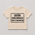 Caution: Skate At Your Own Risk Tee
