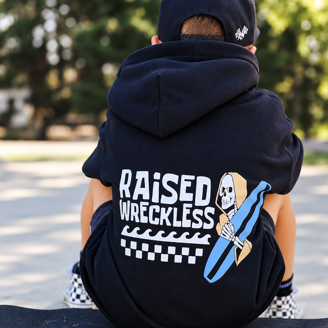 Surf Reaper Hoodie - Black