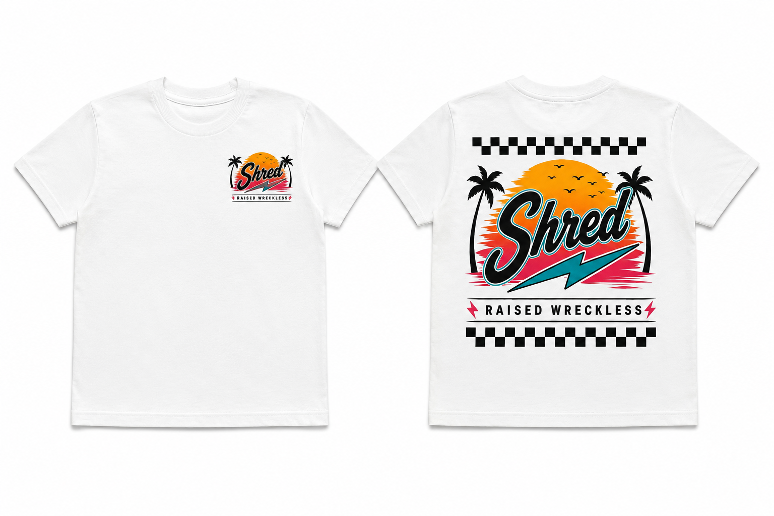 Sunset Shred Tee