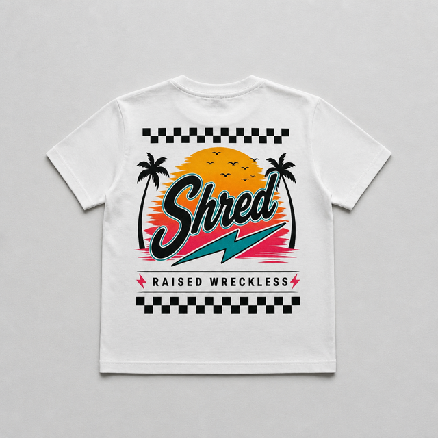 Sunset Shred Tee