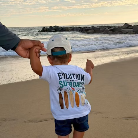 Evolution of the Surfboard Tee
