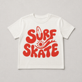 Surf Skate Tee White